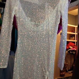 Brand New PrettyLittleThing Pink Mesh Top